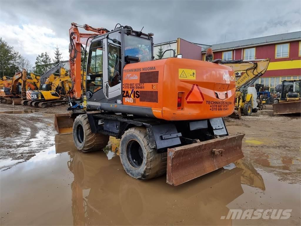 Hitachi ZX 140 W-3 Excavatoare cu roti