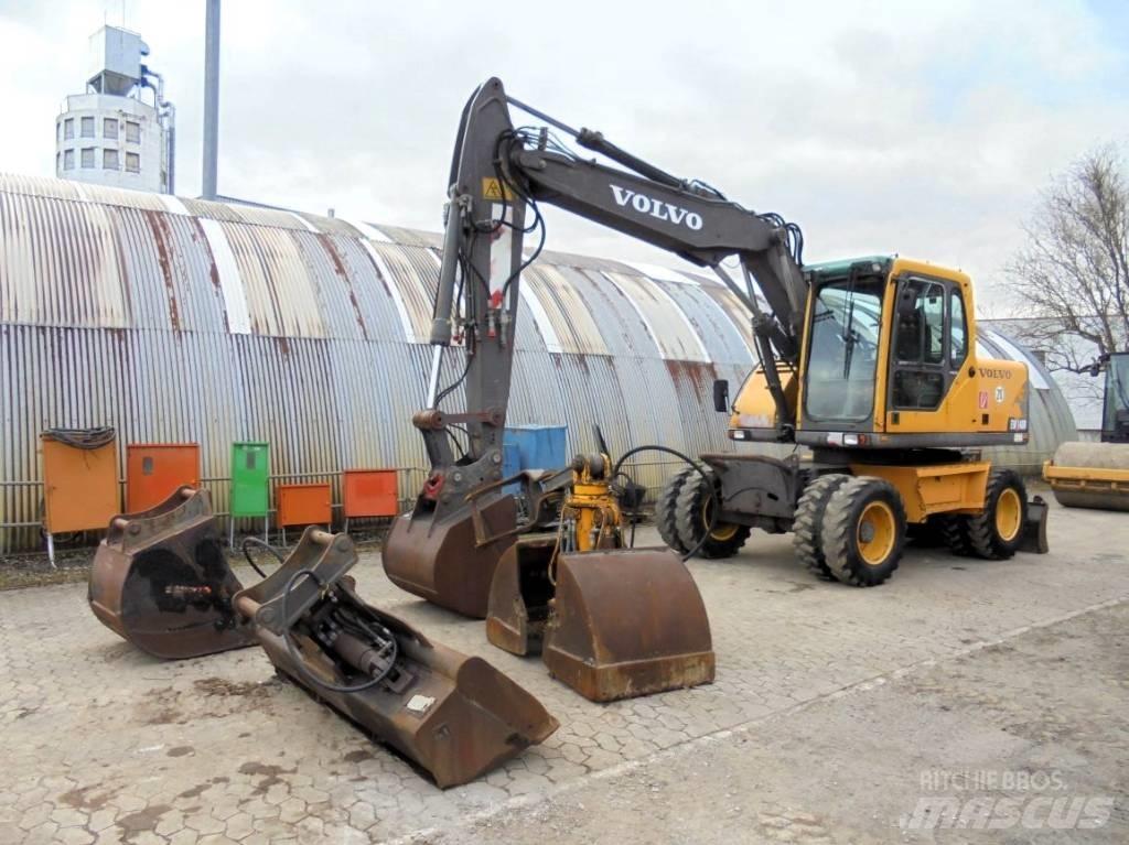 Volvo EW 140 B Excavatoare cu roti