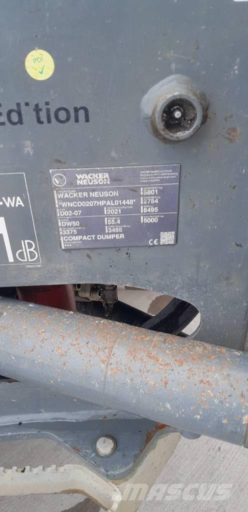 Wacker Neuson DW 50 Minitractor de teren