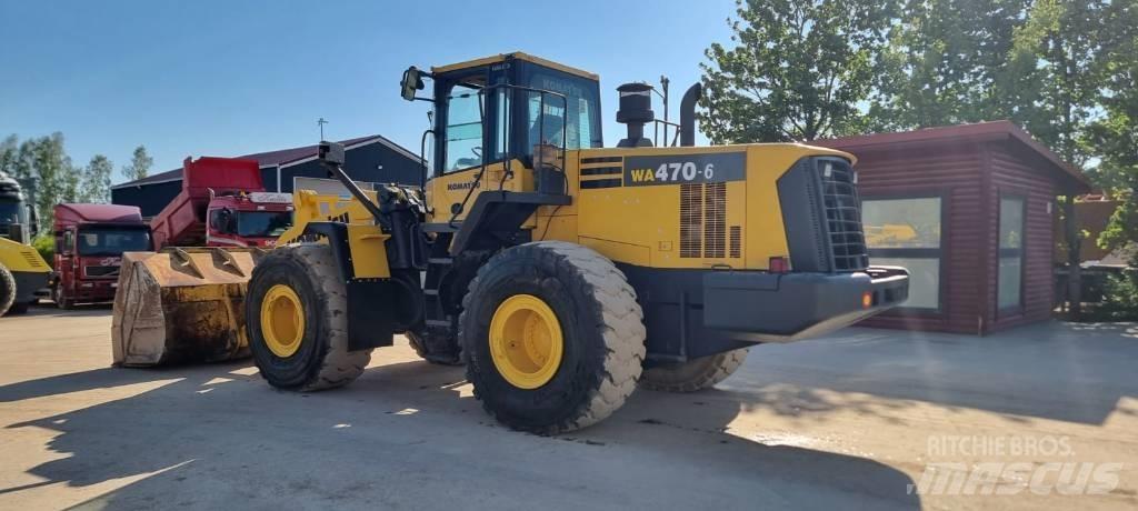 Komatsu WA 470-6 Incarcator pe pneuri