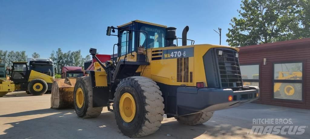 Komatsu WA 470-6 Incarcator pe pneuri