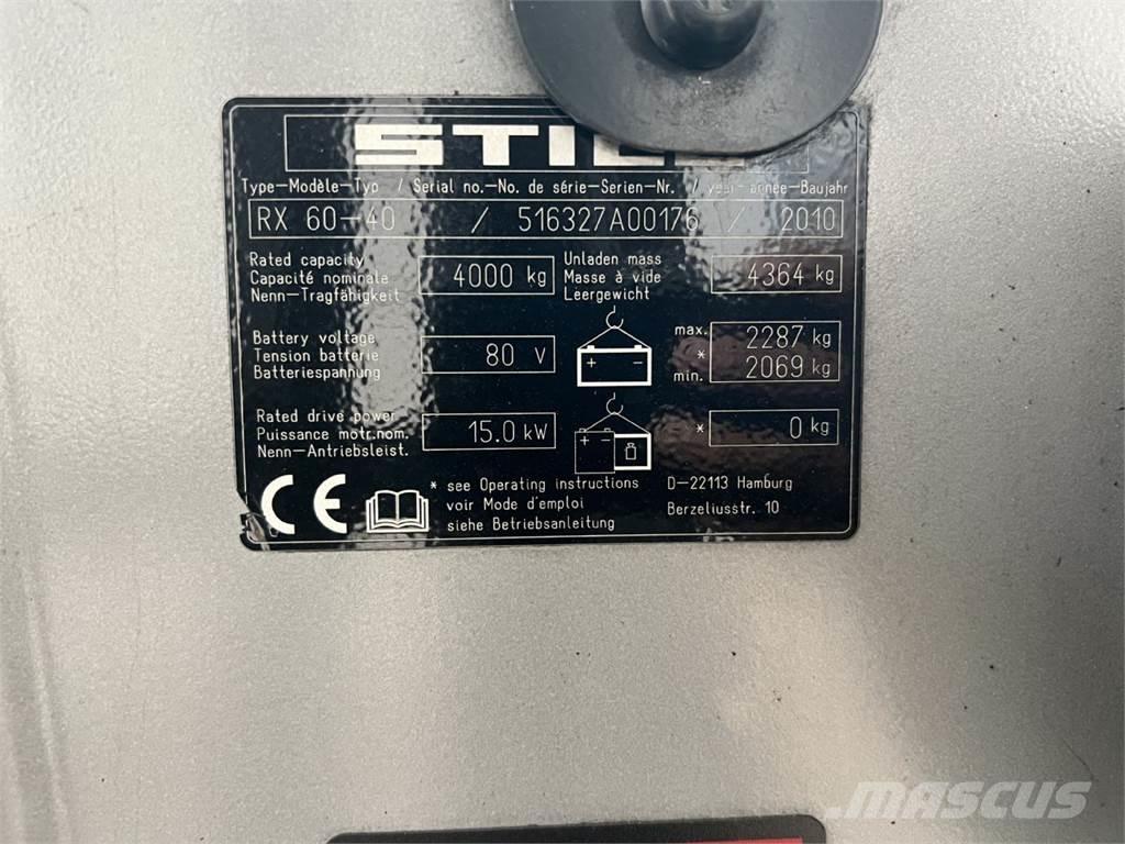 Still RX60-40 Stivuitor electric