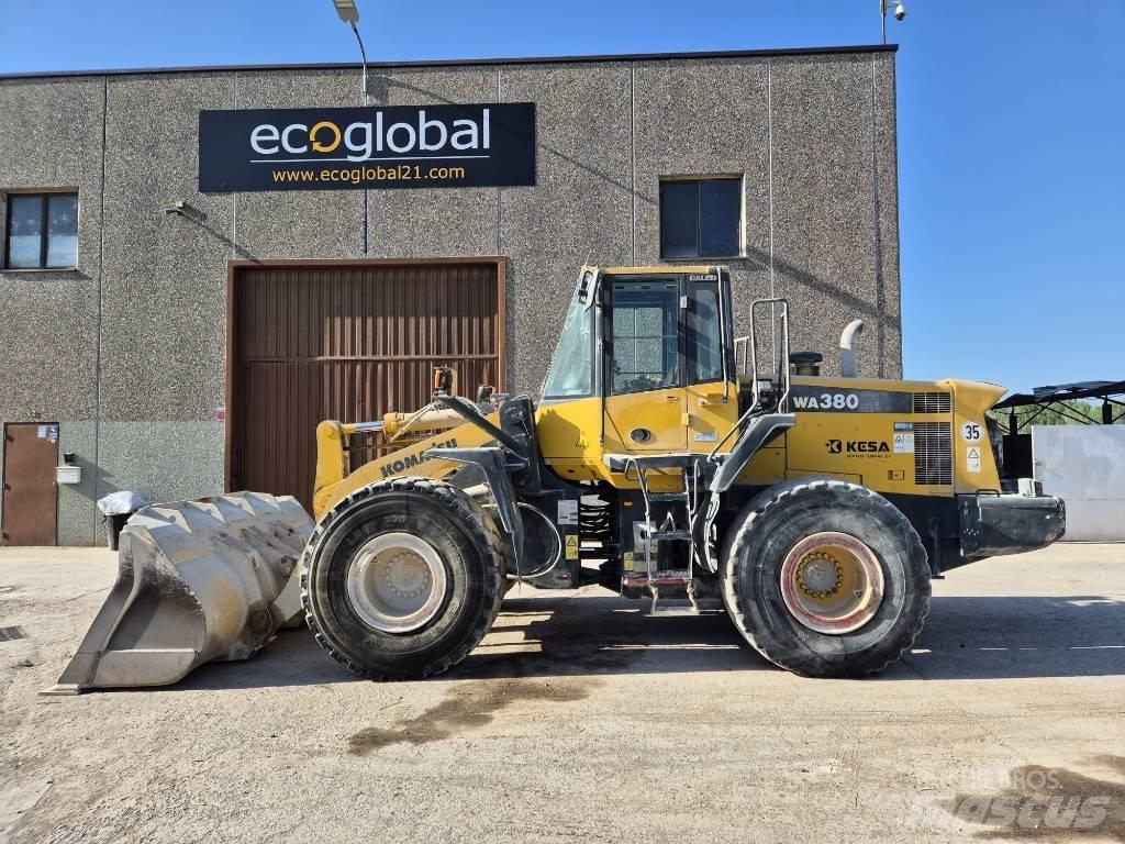 Komatsu WA 380-6 Incarcator pe pneuri