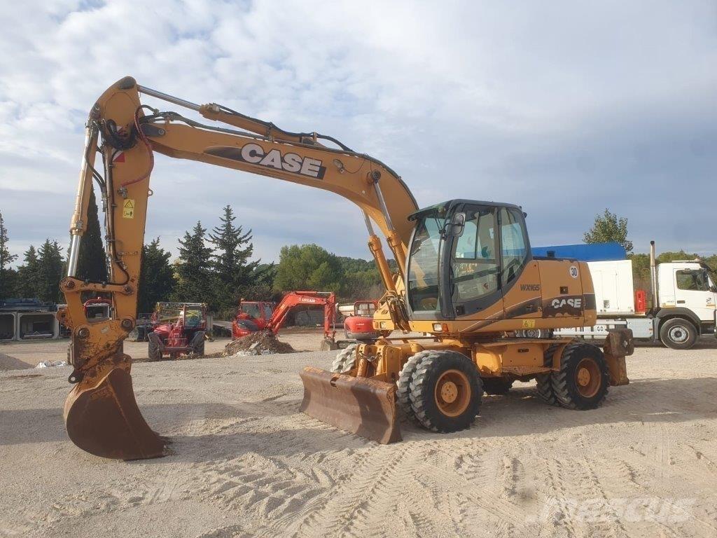 CASE WX 165 Excavatoare cu roti