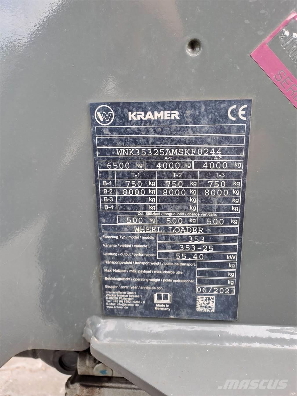 Kramer 5095 Incarcator pe pneuri