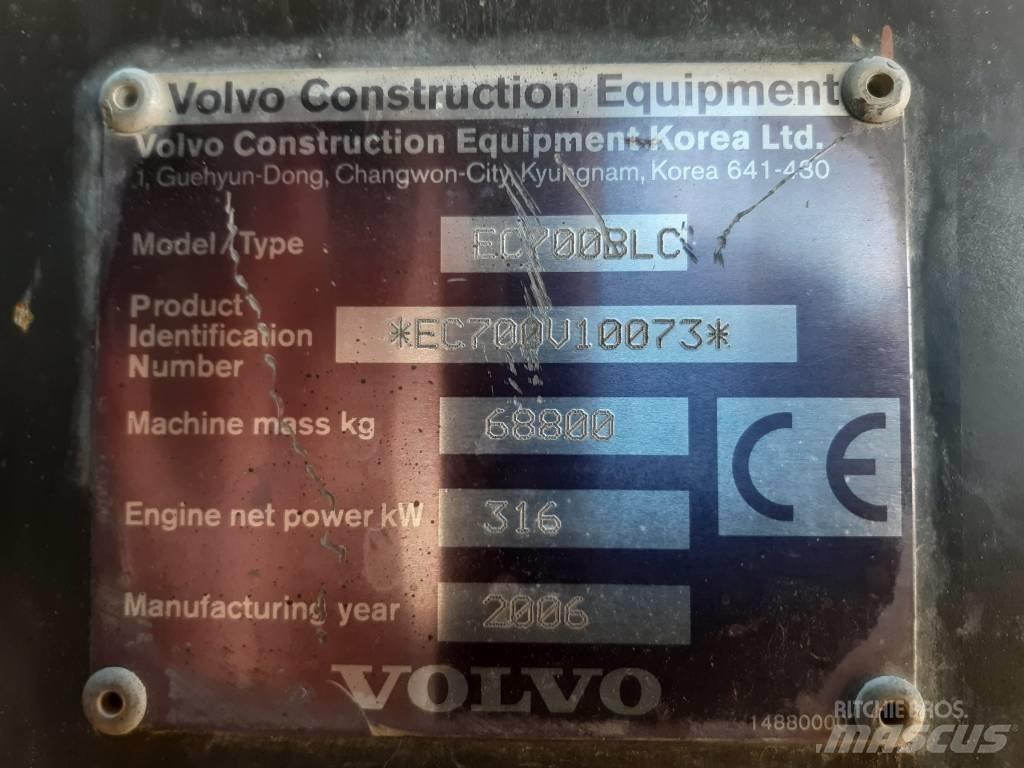 Volvo EC 700 B LC Excavatoare pe șenile
