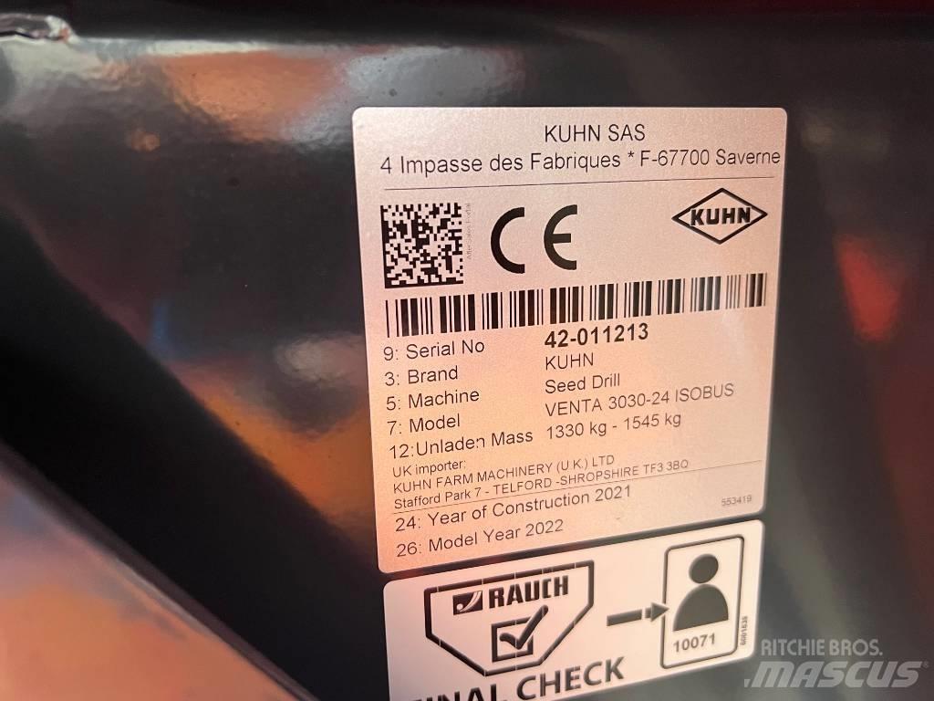 Kuhn Venta 3030-24 Perforatoare