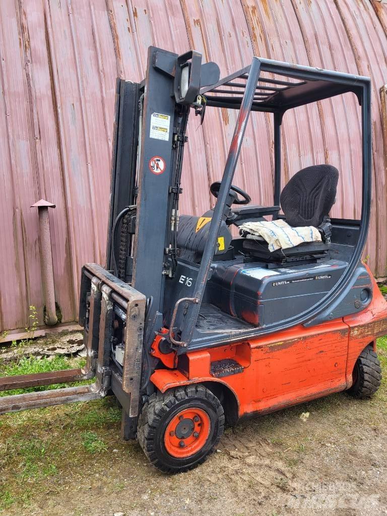 Linde E 16 P Stivuitor electric