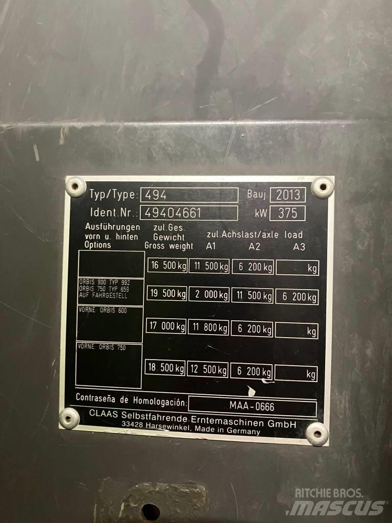 CLAAS Jaguar 940 Forajere cu autopropulsare
