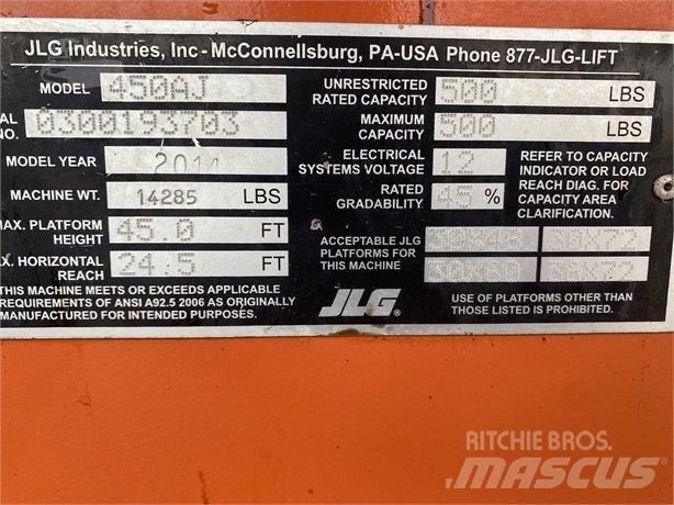 JLG 450 AJ Nacele cu brat articulat