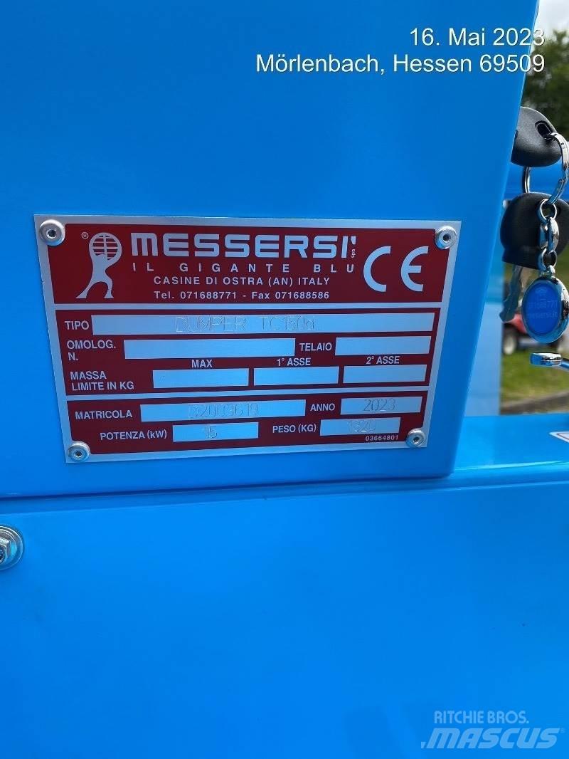 Messersi TC150d Minitractor de teren