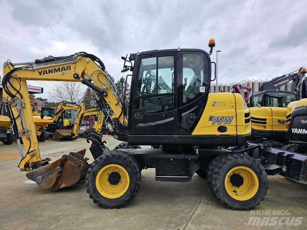 Yanmar B 95 W Excavatoare cu roti