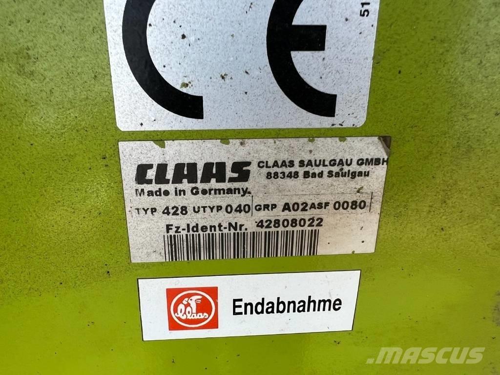 CLAAS PU 300 HD Alte echipamente pentru nutret