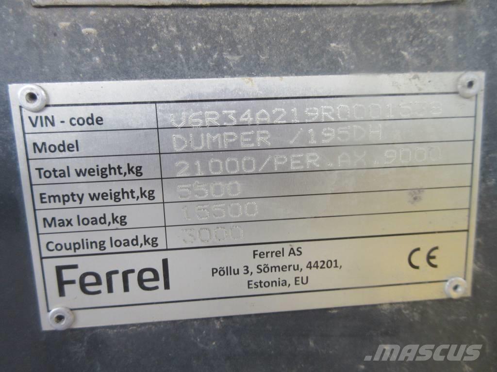 Ferrel 195 DH Remorci rabatabile