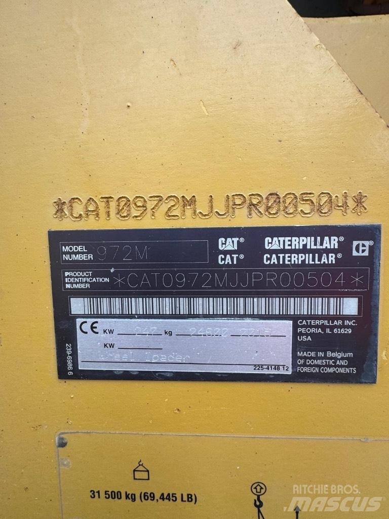 CAT 972 M Incarcator pe pneuri