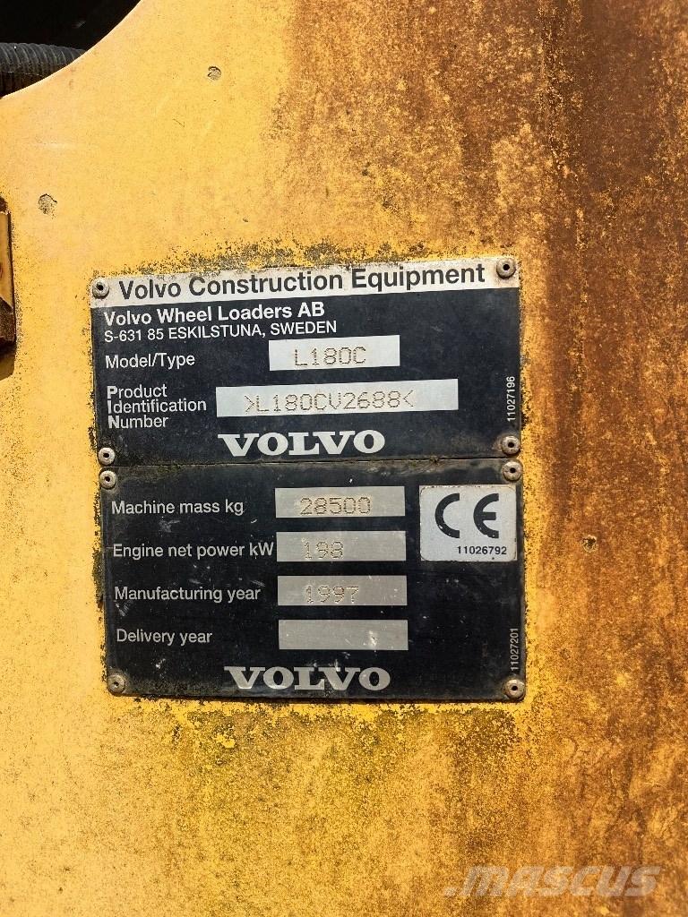 Volvo L180c Incarcator pe pneuri