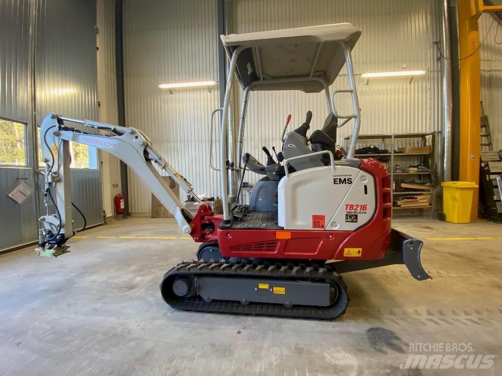 Takeuchi TB 216 A Mini excavatoare < 7t
