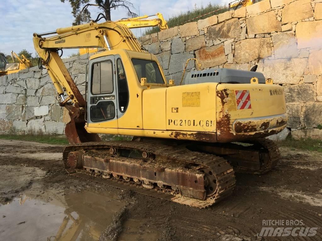 Komatsu PC210LC-6K Excavatoare pe șenile
