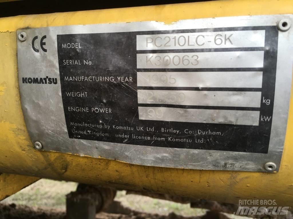 Komatsu PC210LC-6K Excavatoare pe șenile
