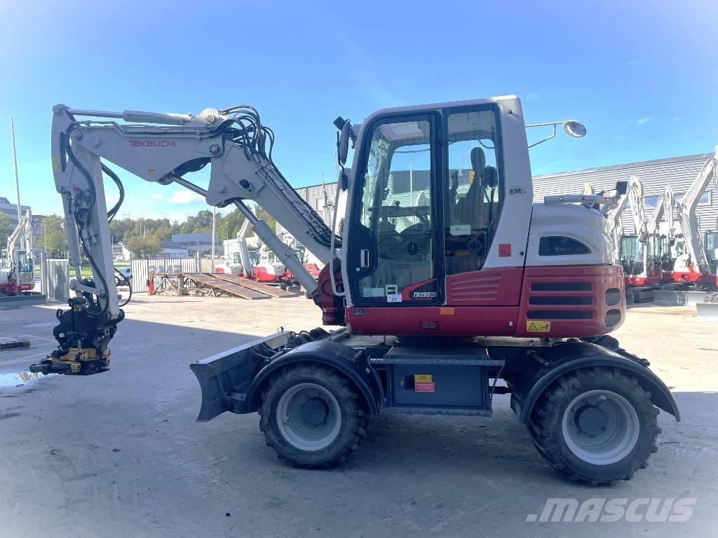 Takeuchi TB 295 W Excavatoare cu roti