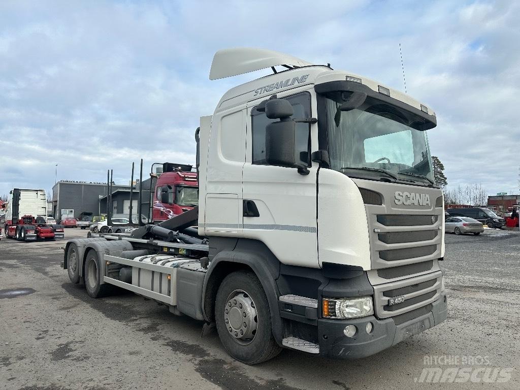 Scania R 450 6x2*4 Camion cu carlig de ridicare