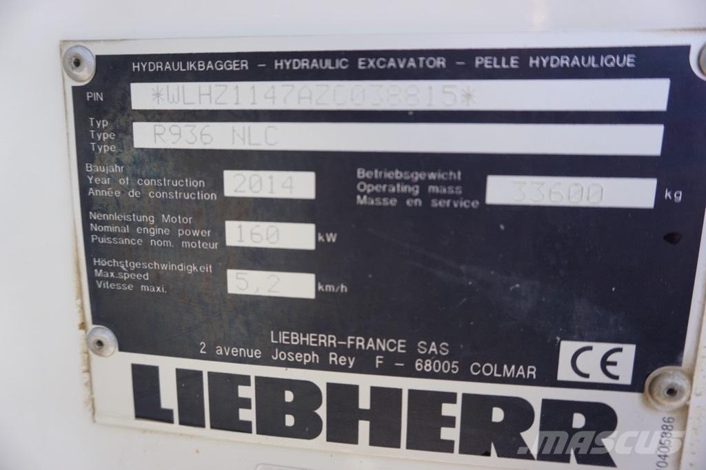 Liebherr R 936 N LC Excavatoare pe șenile

