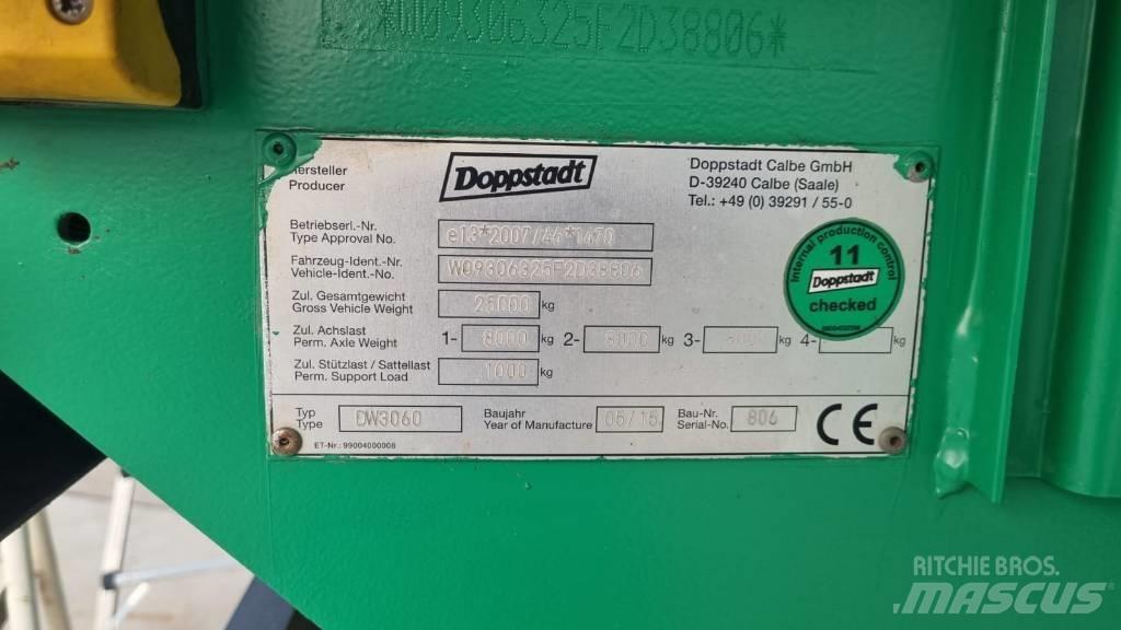 Doppstadt DW 3060 Masini de tocat lemn