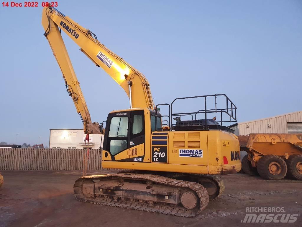 Komatsu PC210LC Excavatoare cu brat lung