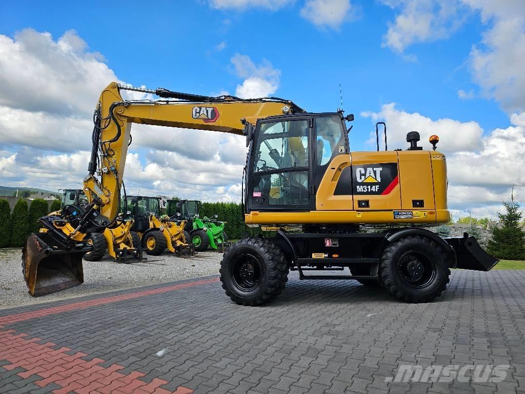 CAT M 314 F Excavatoare cu roti