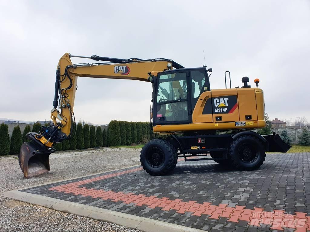 CAT M 314 F Excavatoare cu roti