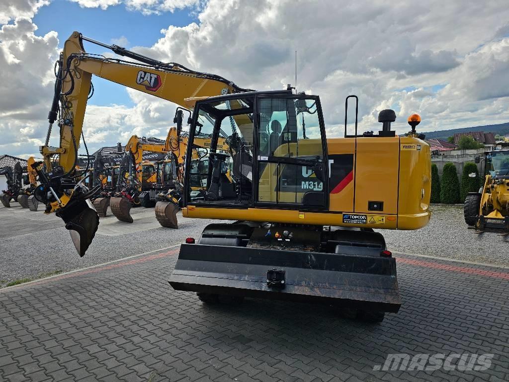 CAT M 314 F Excavatoare cu roti