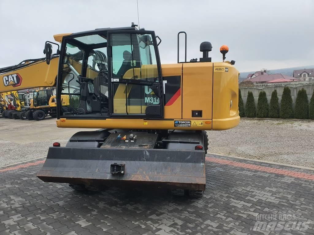 CAT M 314 F Excavatoare cu roti