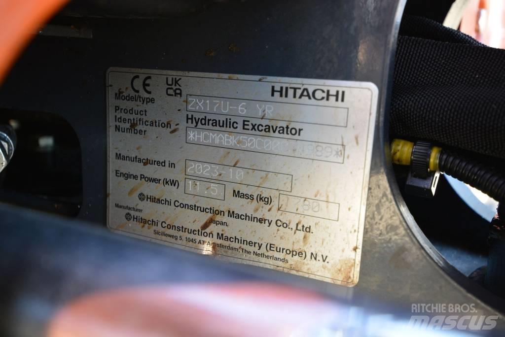 Hitachi ZX 17 U-6 Mini excavatoare < 7t