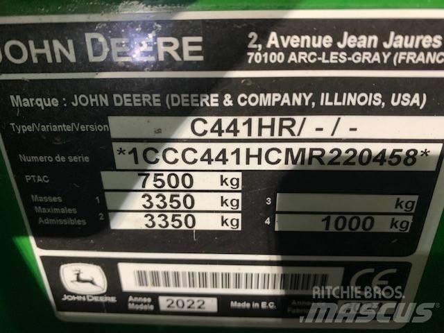 John Deere C441 R Masina de balotat cilindric