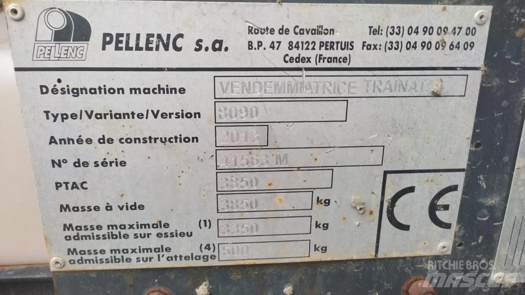 Pellenc 8090 Masini de cules strugurii