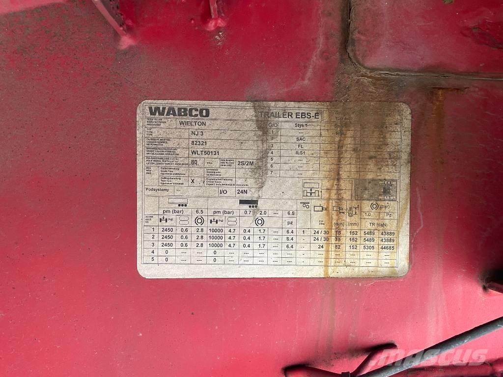 Wielton NJ 3 Remorci transport vehicule