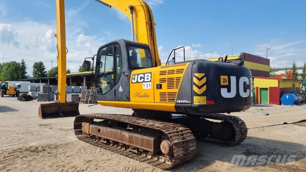 JCB JS220 EXTRA Long Excavatoare pe șenile
