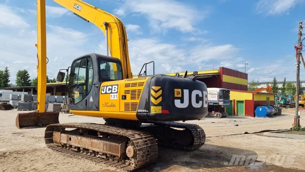 JCB JS220 EXTRA Long Excavatoare pe șenile
