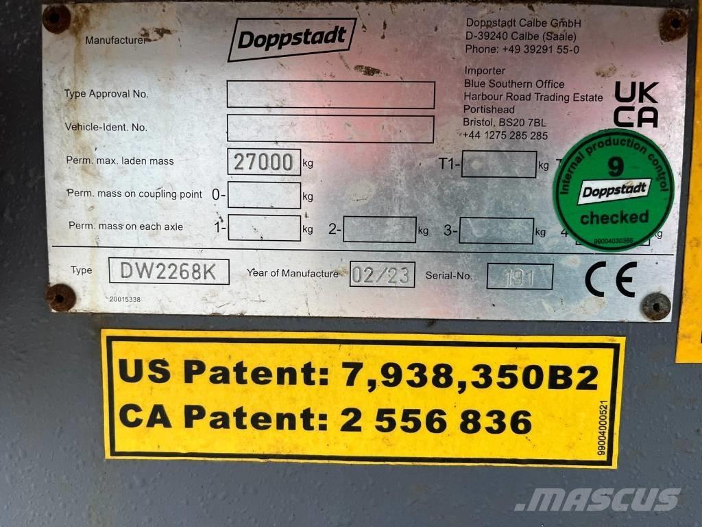 Doppstadt DW 2268K Masina de tocat deseuri