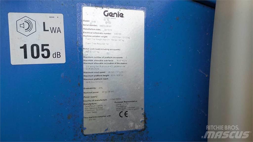 Genie S65 Nacele cu brat telescopic