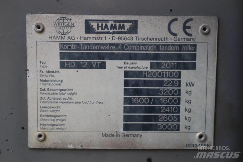 Hammar HD12VT Cilindri compactori micsti