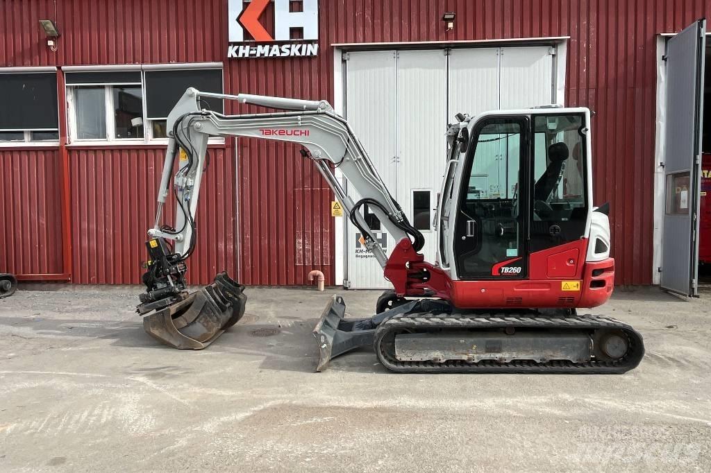 Takeuchi TB 260 Mini excavatoare < 7t