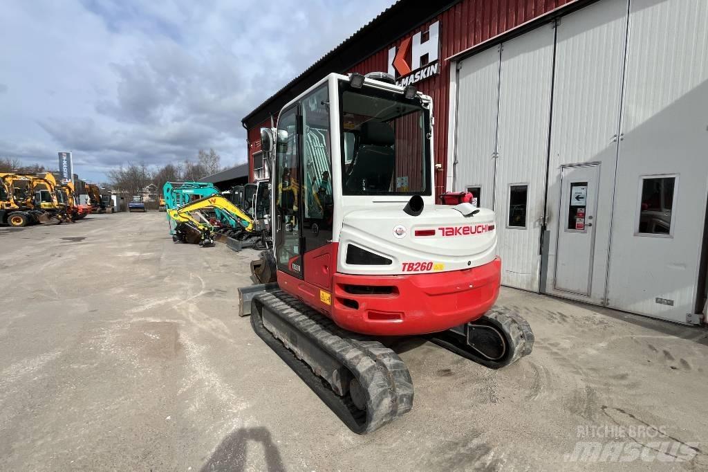 Takeuchi TB 260 Mini excavatoare < 7t