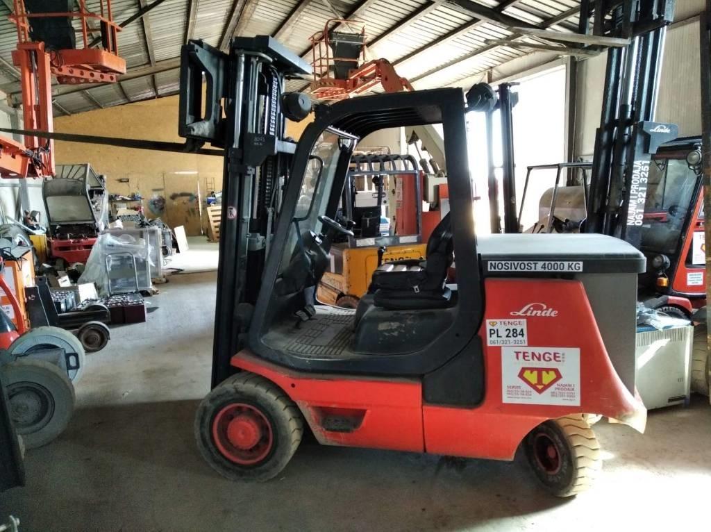 Linde E40P Stivuitor electric