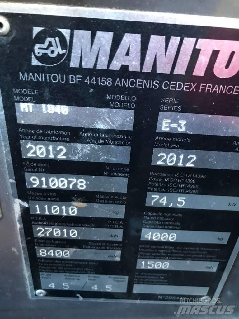 Manitou MT 1840 Stivuitoare telescopice
