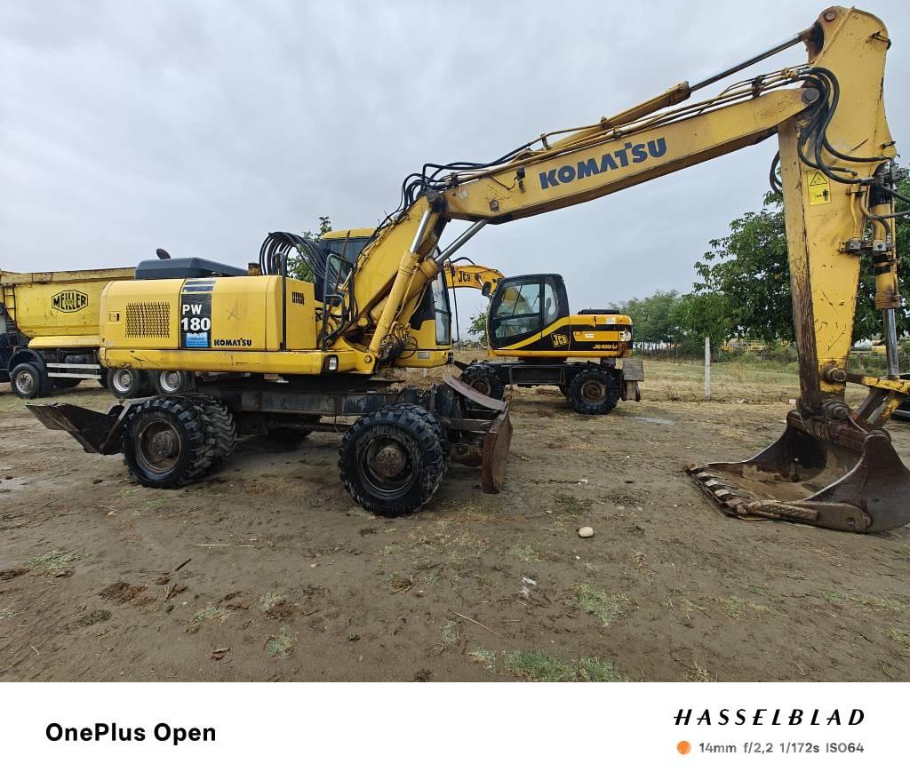 Komatsu PW 180 Cabine si interior