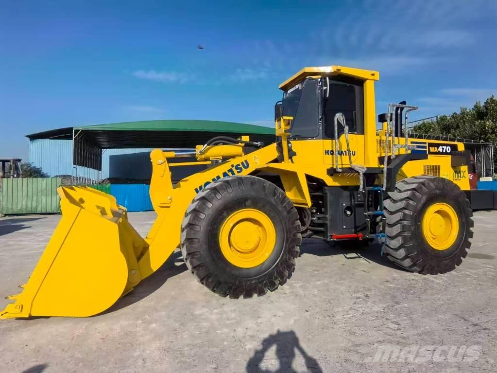 Komatsu WA 470 Incarcator pe pneuri