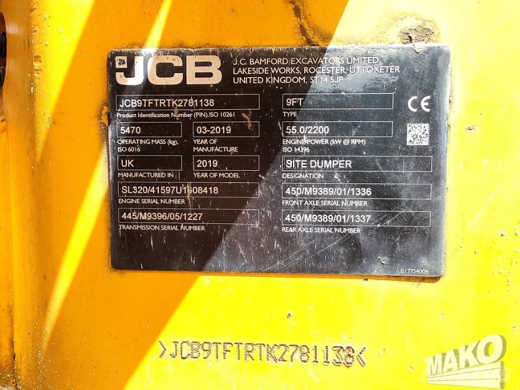 JCB 9TFT Minitractor de teren