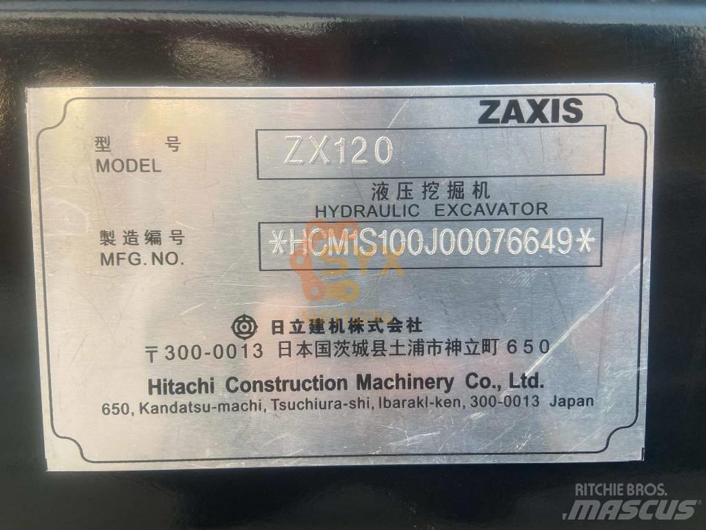 Hitachi ZX 120 Excavatoare pe șenile
