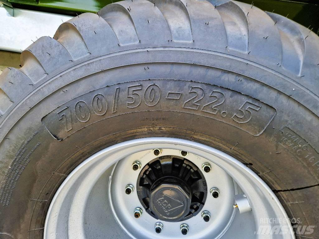 Fliegl TMK 256 Remorci rabatabile